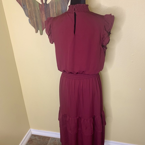 Saks Fifth Avenue Ruffle Maxi Dress - Picture 6 of 11